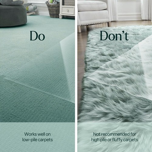 Clear Carpet Protector Film Self Adhesive Roll 60 Micron Water Resistant Floor - Picture 8 of 8