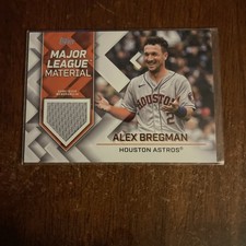 2022 Topps #MLM-AB Alex Bregman Major League Material Relics Black /199