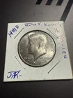 1981 D John F Kennedy 1/2 Dollar BU Detail