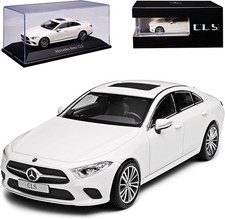 Mercedes Benz CLS Coupe C257 2018 Diamond White 1:43 NOREV LHD Diecast