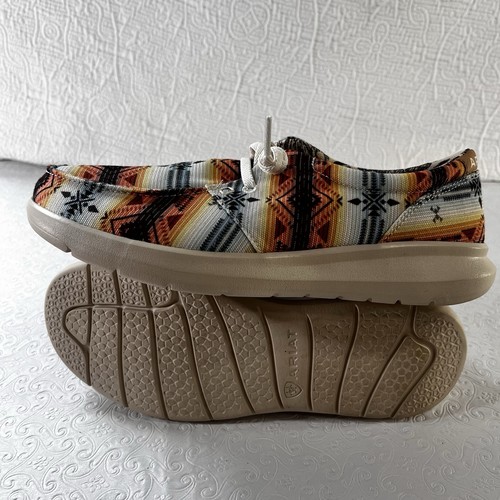 Ariat Womens 9 Hilo Casual Slip On Shoes Southwest Sunrise 10061339 Lightweight - Picture 16 of 19