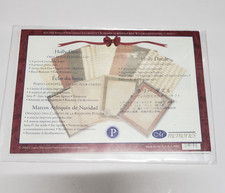 Creative Memories Holly Dazzle Journaling Boxes  Photo Mats New