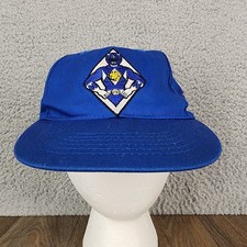 Vintage 1994 Mighty Morphin Power Rangers Blue Ranger Hat Kids Snapback Blue HPA
