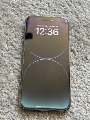 Used Apple iPhone 14 Pro Max - 128 GB - Deep Purple  Unlocked-Battery Health 86%