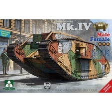 TAKOM MODEL TAK2076 WW I Heavy Battle Tank Mk...