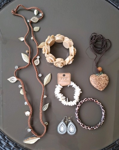 Ethnoschmuck, Modeschmuck 11 Teile - Bild 1 von 2