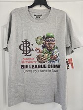 Men's Gray 'Slammin' Strawberry' Big League Graphic Tee