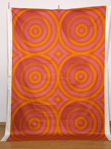 1982 Signed VERNER PANTON Bolero for Mira x vintage fabric Mid Century - Picture 2 of 5