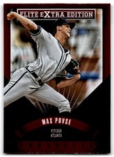 2015 Panini Elite Extra Edition Max Povse Auto Atlanta Braves #133