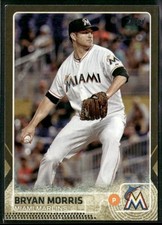 2015 Topps #229 Bryan Morris Gold #/2015