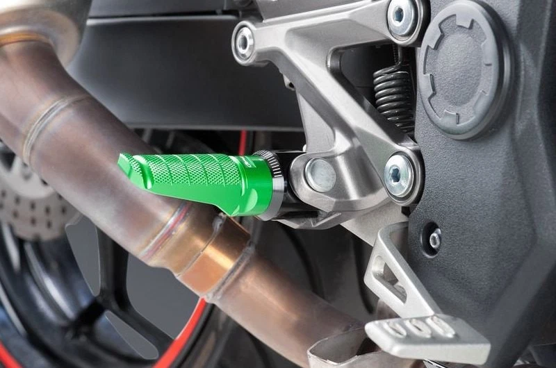 For BMW F800GS 2008-2018 Puig Passenger Foot Peg Adapters Black Foto 2 de 2