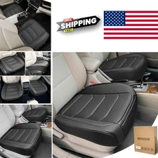 Luxury Car Seat Covers Black Quilted Design Easy Installation Universal Fit