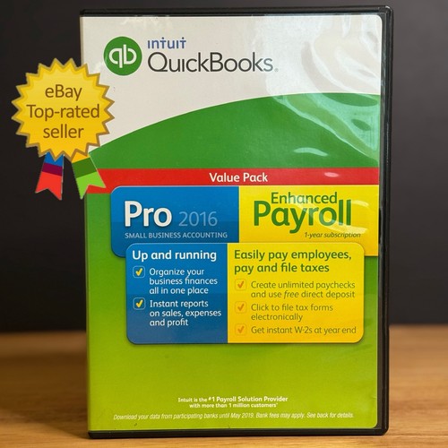 QUICKBOOKS Desktop Pro 2016 Business Accounting For Windows - TESTED