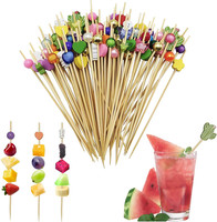 100 StüCk CocktailspießE,SpießE Fingerfood,12Cm Fingerfood SpießE,Cocktail Stick