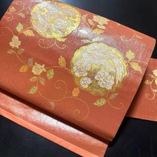 Nagoya Obi Belt Band Kyusun Pure Silk Kimono Nagoya Style Japan (K2013)