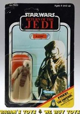 Vintage Kenner Star Wars ROTJ Carded 3.75" 4-LOM Action Figure C3Y