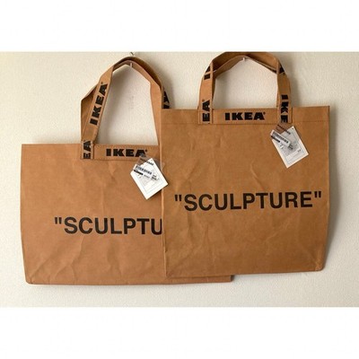 IKEAトートバッグSCULPTURE Virgil Abloh 新品タグ付 Virgil Abloh IKEA MARKERAD 