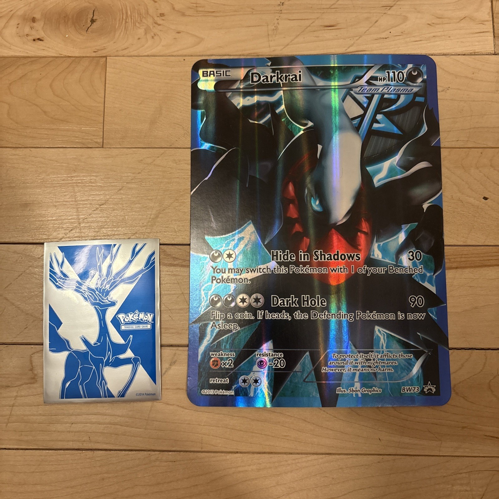 Darkrai (Team Plasma) Full Art BW73 Black Star Promo 2013