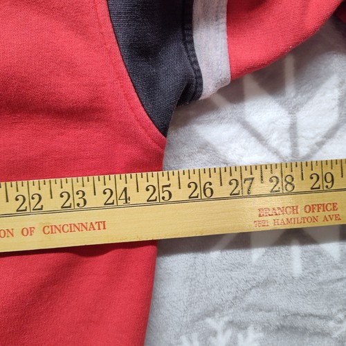 Vintage UC Cincinnati Bearcats Sweatshirt Mens L Red Y2K NCAA - Picture 11 of 12