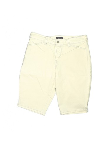 NYDJ Women Yellow Khaki Shorts 4