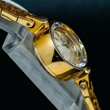 Rare Vintage 1966 OMEGA Ladymatic Faceted Glass Cal.661 Cut Hand Wind WomenWatch 6