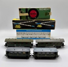 4x Piko & Schicht DR 232 501 & 531 431 Personenwagen - OVP H0!