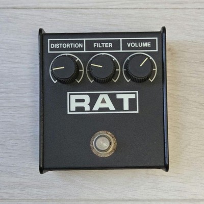 Proco RAT Silver Screw Guitar Effects Pedal Distortion EQ Made in USA