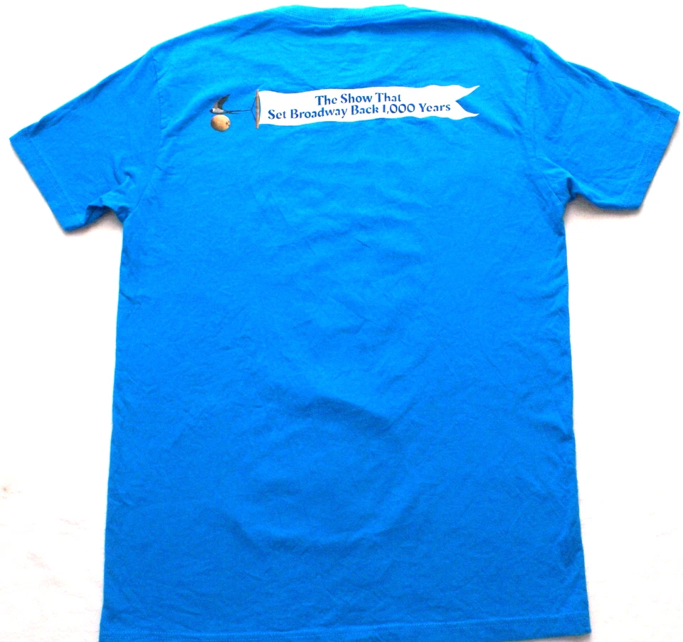 Camiseta Monty Python Para Hombre Mediana Spamalot Broadway Musical/Película Foto 4 de 4