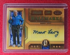 2021 Panini Gold Standard - Hall Marks Marv Levy #HS-ML Auto # /99 