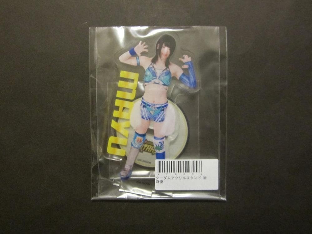 Mayu Iwatani Stardom Acrylic Stand Official Unopened W wrestler memorabilia Japa