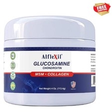 Glucosamine Plus Chondroitin Cream with MSM  Collagen, Supports Healthy Join...