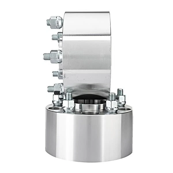 Espaçadores de roda 2 peças 5x4,75 Hubcentric 3 polegadas para GMC S15 Pontiac Firebird prata - Imagem 3 de 4