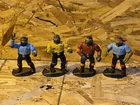 Vintage Star Trek TMNT LOT Leo, Mike, Ralph, Don 1994 Playmates