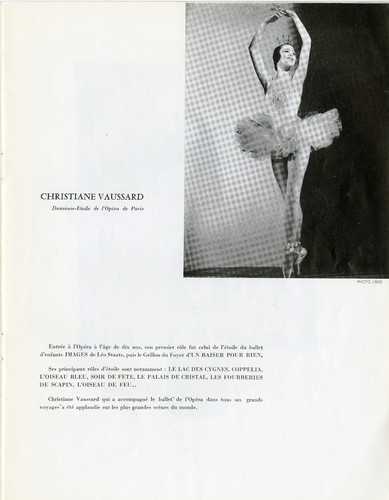"LES ÉTOILES DE L'OPÉRA" Progamme original avec dédicace de Liane DAYDÉ 1955 - Imagen 6 de 11