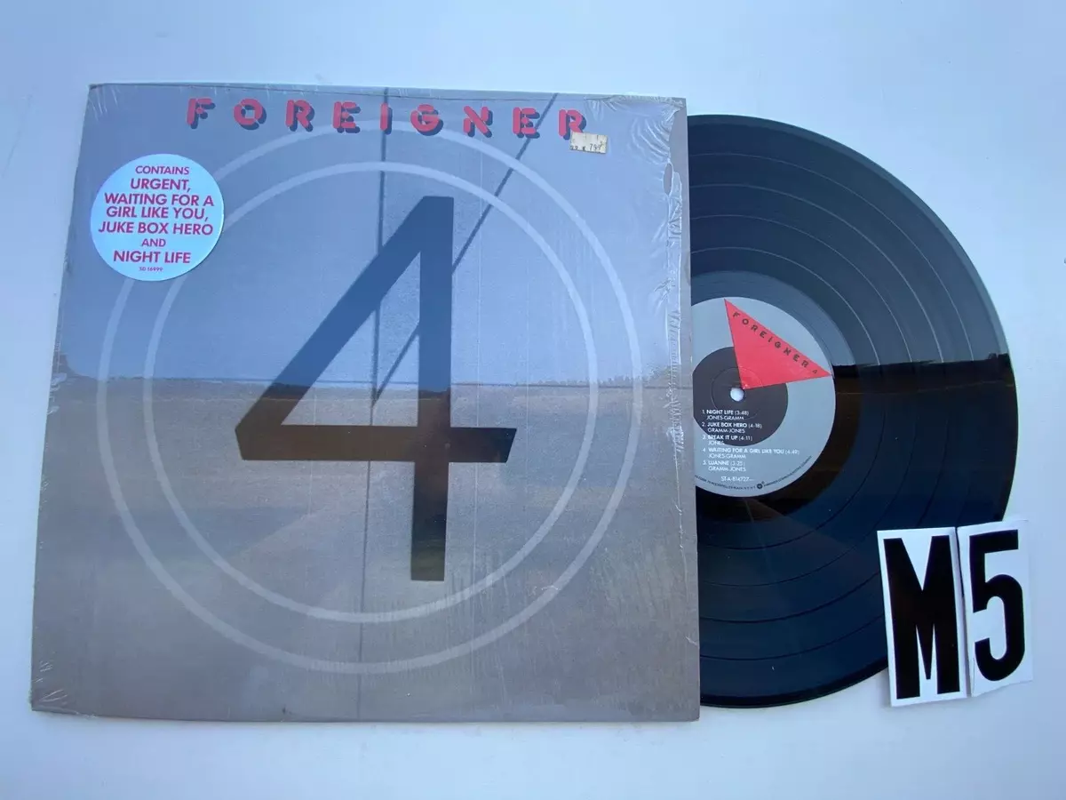 Foreigner 4 Rock Record lp original vinyl album