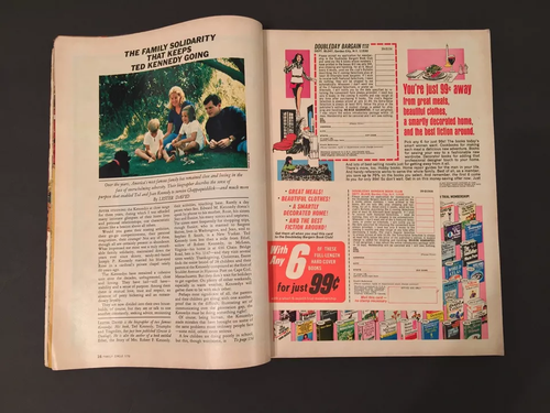 Family Circle Magazine July 1972 Ted Kennedy's Secret Strength 76 Ways Save Life - Picture 3 of 12