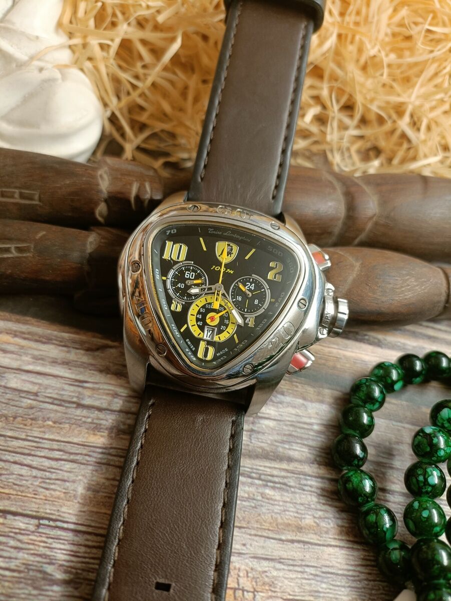 AUTHENTIC TONINO LAMBORGHINI SWISS CHRONOGRAPH MEN'S MINT AUTHENTIC TONINO LAMBORGHINI SWISS CHRONOGRAPH MEN'S MINT