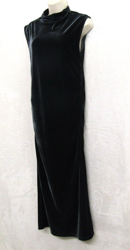 A New Day Damen schwarzes Kleid Medium ärmellos Stehkragen Everning Party formell - Bild 2 von 8