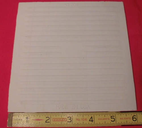 1 pc. 6" X 6" Matte Ceramic Tiles *Sterling Silver Gray* American Olean, NEW - Picture 20 of 20