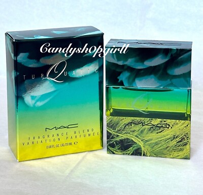 NEW MAC Turquatic Eau De Parfum Spray 20ml Travel Purse Size