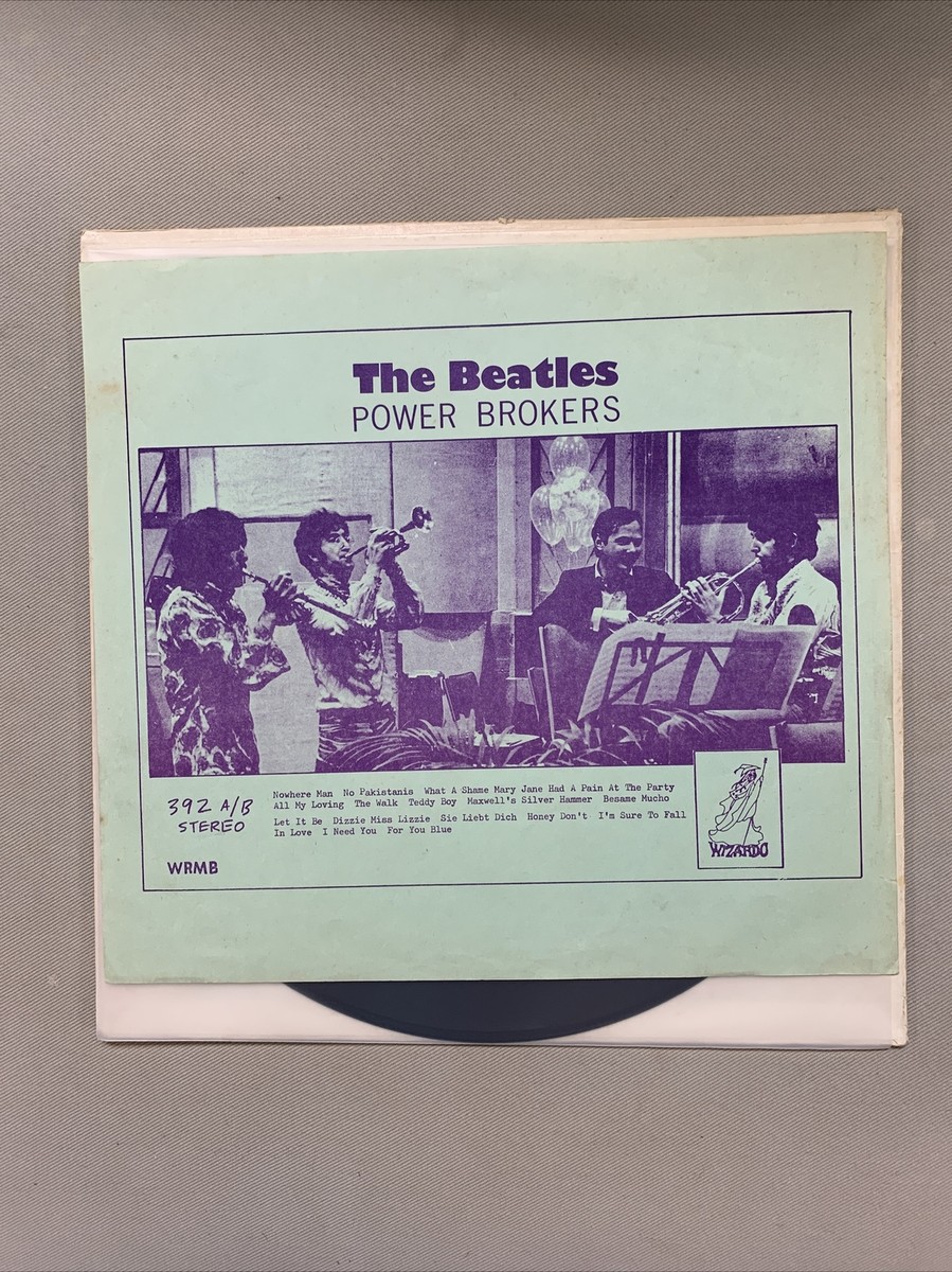 The Beatles Power Brokers Vinyl LP Wizardo Records 1976 WRMB 392 A 