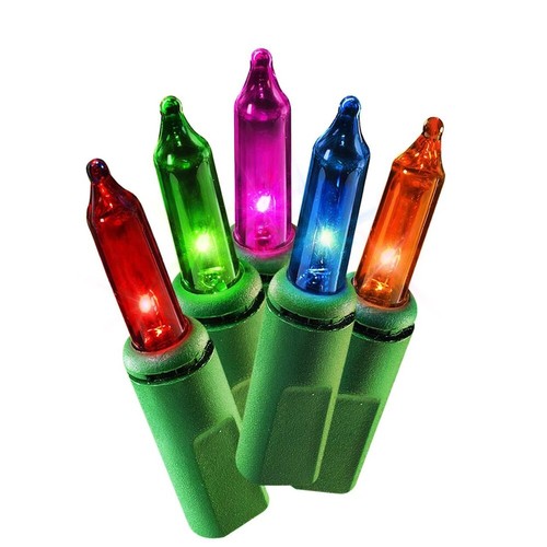 Wholesale Holiday Time 100 Stay-Lit Multicolor Christmas String Lights, 20 Boxes - Picture 2 of 4