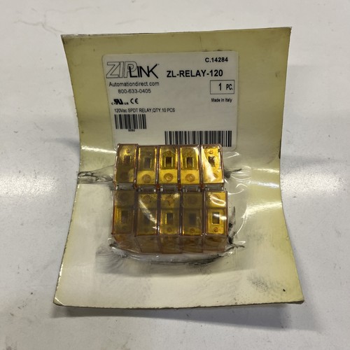 ZIP LINK ZL-RELAY-120.120VAC SPD 10 PCS NEW - Picture 2 of 2