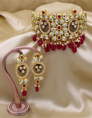 Indian Rajasthani Kundan Choker 