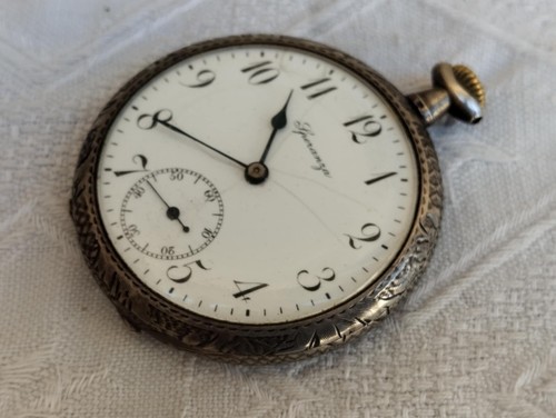 LOTTO 3 OROLOGI DA TASCA 2 IN ARGENTO 800 DI CUI UNO SPERANZA IL TERZO ARGENTATO - Imagen 10 de 24