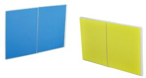 Rebreakable-Breaking-Boards-Martial-Arts-Karate-Taekwondo-Yellow-amp-Blue-Set-of-2