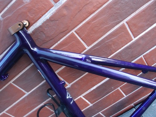 Vintage Rennrad Rahmenset Müsing Maracas / Musing Tange Premier Alu 650C - Bild 9 von 24