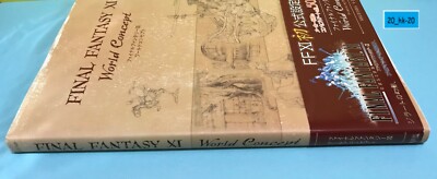 FINAL FANTASY XI 11 World Concept w/DVD Game Guide Art Book