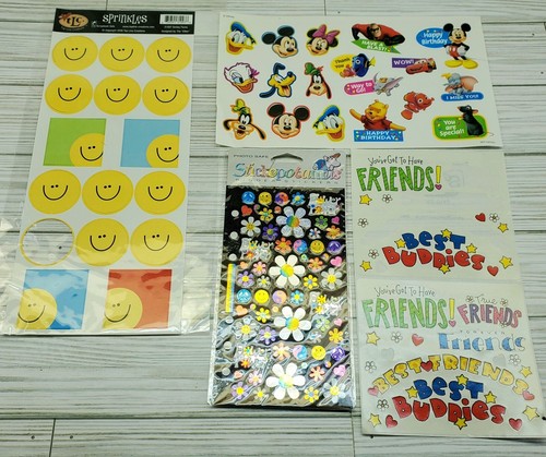Stickers for Teachers Teacher Kids Smiley Face Foil Stars Good Work Lot 2000+ - Picture 8 of 10
