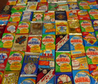 Old Baseball Cards Unopened Packs from Wax Box - Vintage 250 Card Lot